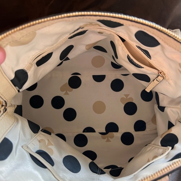 Kate spade pebbles leather handbag with handles & removable cross body strap - Picture 3 of 8